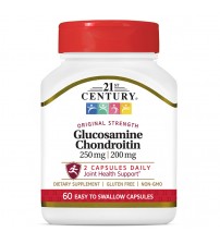 Комплекс для суглобів 21st Century Glucosamine Chondroitin Original Strength 60caps